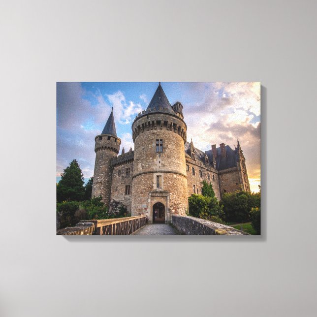 castle canvas print (Front)