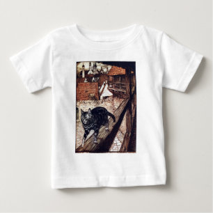 Castle Cat Rackham Illustration Baby T-Shirt