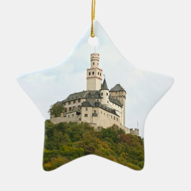 Castle Ceramic Ornament (Front)