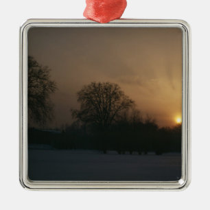 Castle Charlottenhof, Sunset Metal Ornament