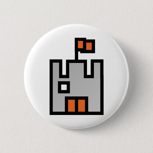 Castle-chateau 2 Inch Round Button (Front)