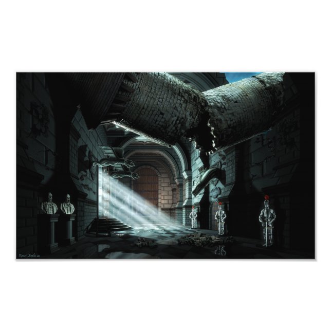 Castle Corridor Photo Print (Front)