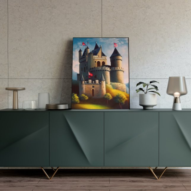 Castle Digital Fantasy Art Poster #06 (Creator Uploaded)