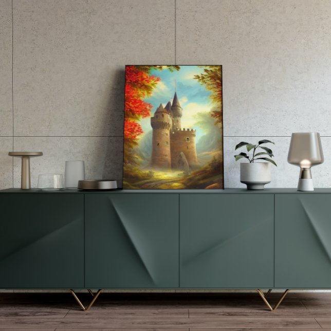 Castle Digital Fantasy Art Poster #15 (Creator Uploaded)