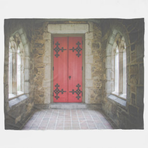 CASTLE DOOR FLEECE BLANKET