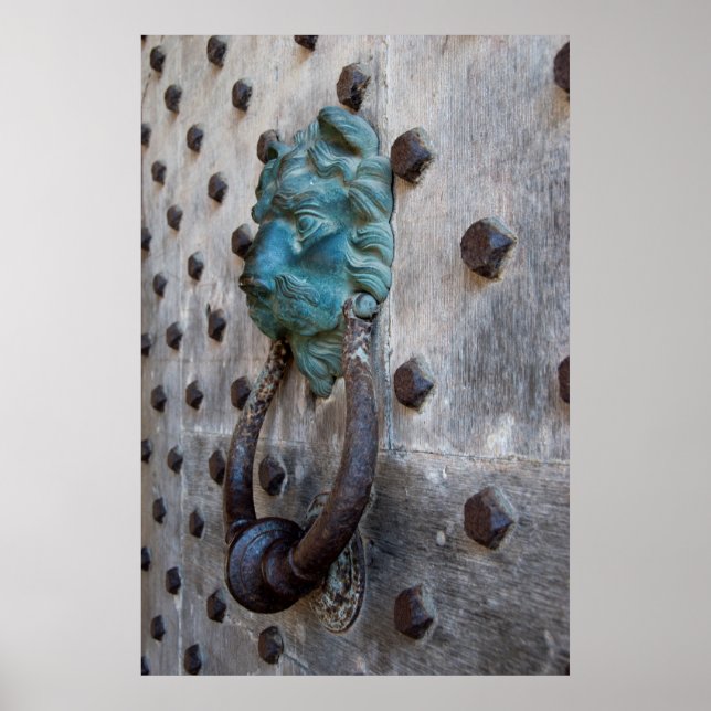 Castle Door Knocker Poster (Front)