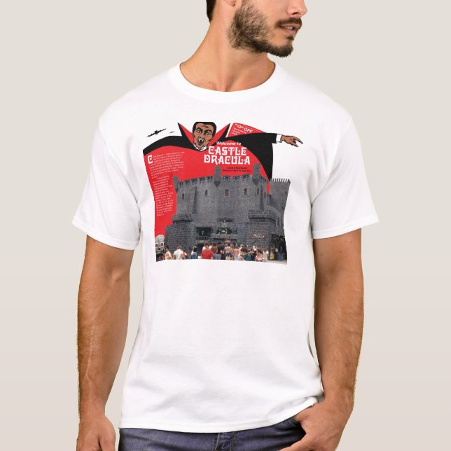 Castle Dracula in Wildwood, New Jersey T-Shirt (Front)