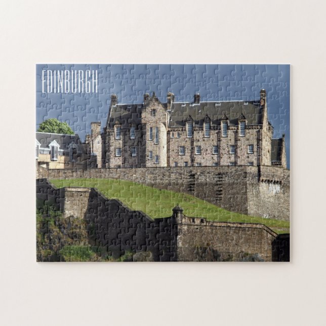 castle edinburgh jigsaw puzzle (Horizontal)
