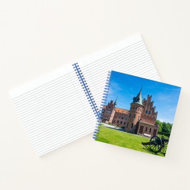 Castle Egeskov Scenic Notebook (Inside)