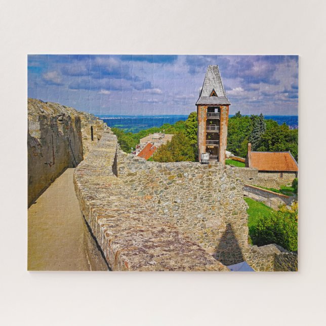 Castle Frankenstein Germany. Jigsaw Puzzle (Horizontal)