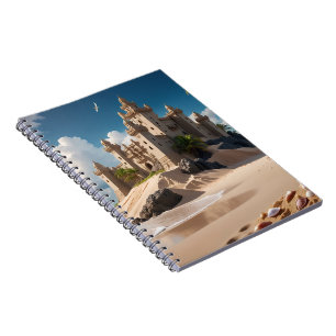 Castle from the Beach of Possibilities Notebook