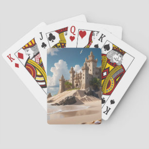 Castle from the Beach of Possibilities Playing Cards