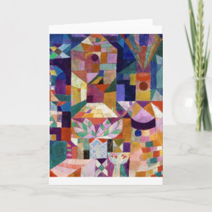 Castle Garden, Paul Klee Card