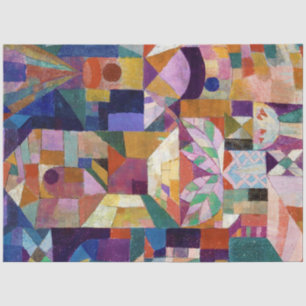 Castle Garden, Paul Klee Tissue Paper