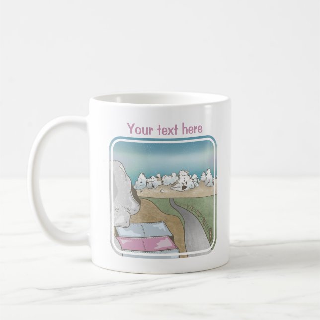 Castle hill bouldering New Zealand Coffee Mug (Left)