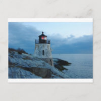 Castle Hill Lighthouse- Newport, RI card