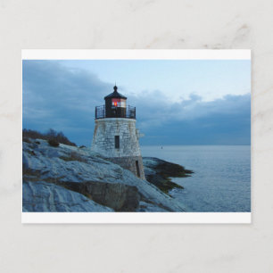 Castle Hill Lighthouse- Newport, RI card