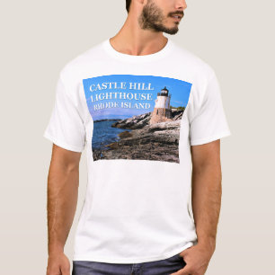 Castle Hill Lighthouse, Rhode Island T-Shirt
