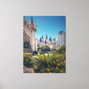 Castle Hotel Exterior Canvas Print