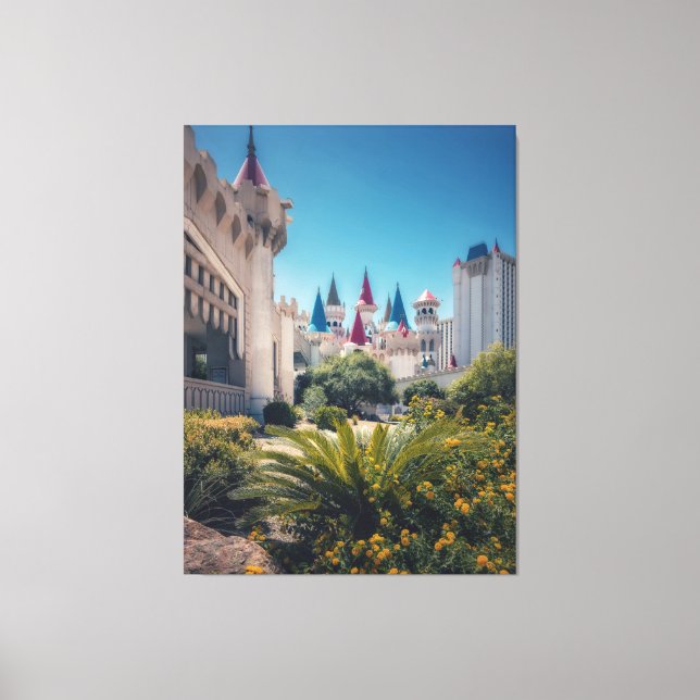Castle Hotel Exterior  Canvas Print (Front)