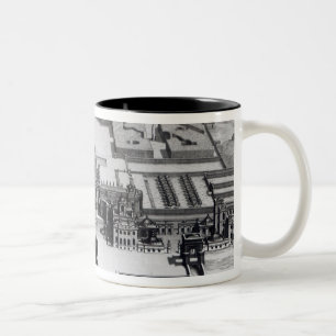Castle Howard, from 'Vitruvius Britannicus' Two-Tone Coffee Mug