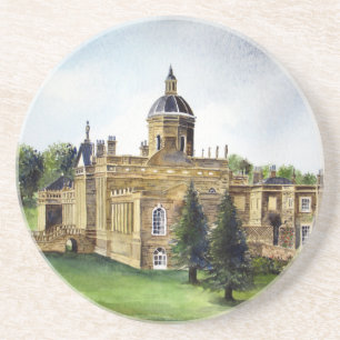 Castle Howard North Yorkshire Watercolor Painting Coaster