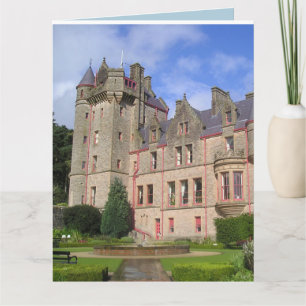 CASTLE IN BELFAST IRELAND BIRTHDAY Greeting Card