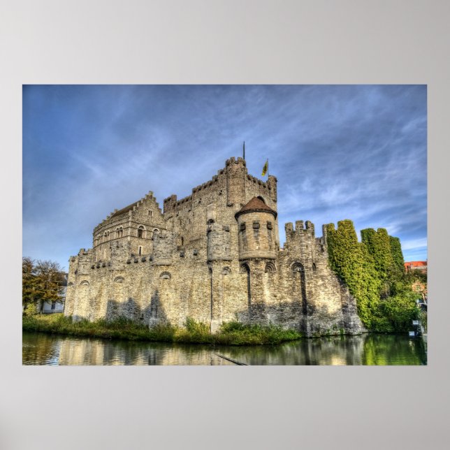 castle in Gent Poster (Front)