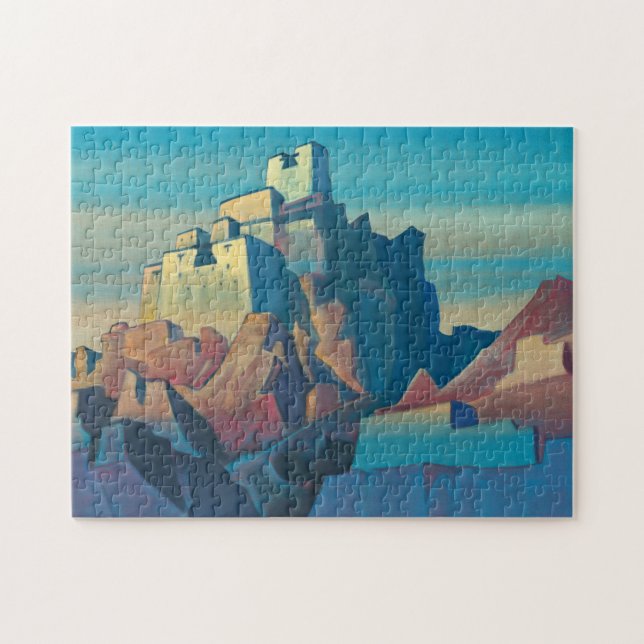 Castle in Ladakh by Nicholas Roerich Jigsaw Puzzle (Horizontal)