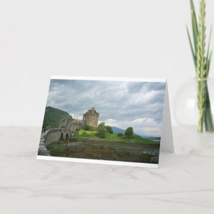 Castle in Scotland Card