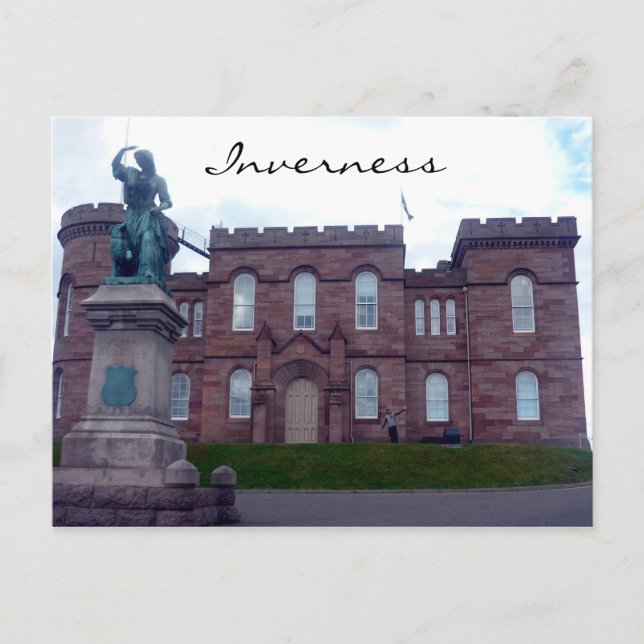 castle inverness postcard (Front)
