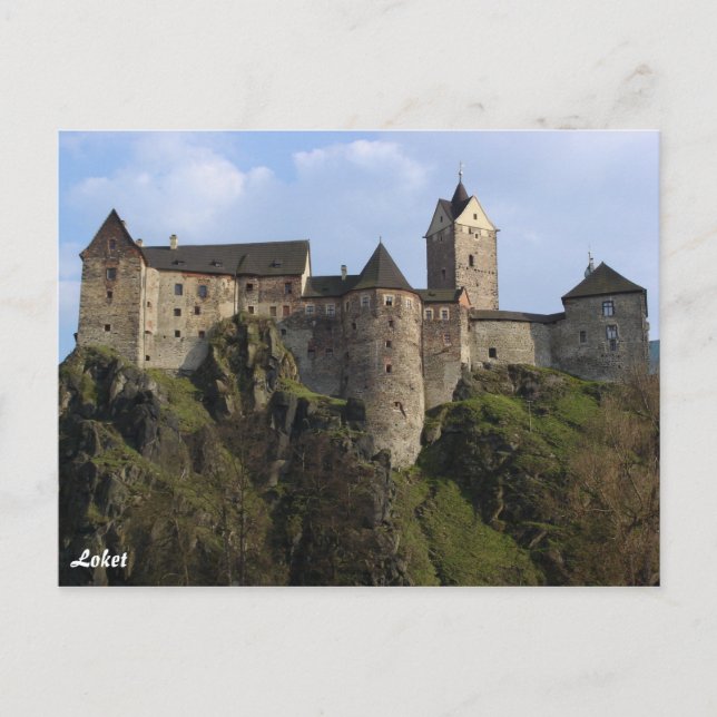 Castle Loket Postcard (Front)