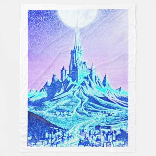 Castle Maelstrom Fleece Blanket (Front)