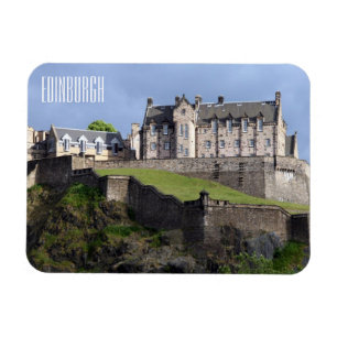 castle medieval edinburgh magnet