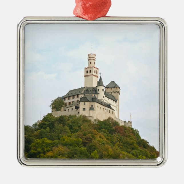 Castle Metal Ornament (Front)