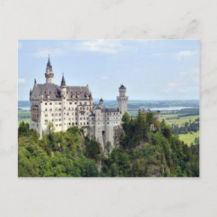 Castle Neuschwanstein Bavaria Germany Postcard