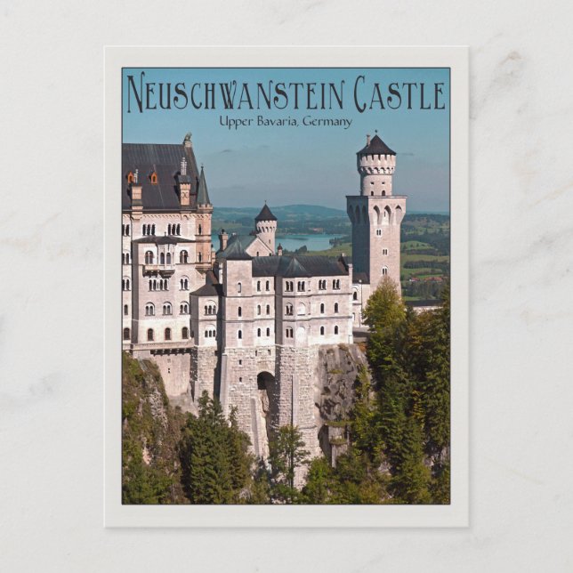 Castle Neuschwanstein Postcard (Front)