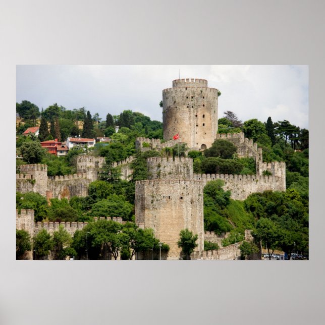 Castle of Europe in Turkey Poster (Front)
