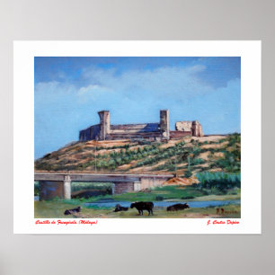 Castle of Fuengirola (Malaga) Poster