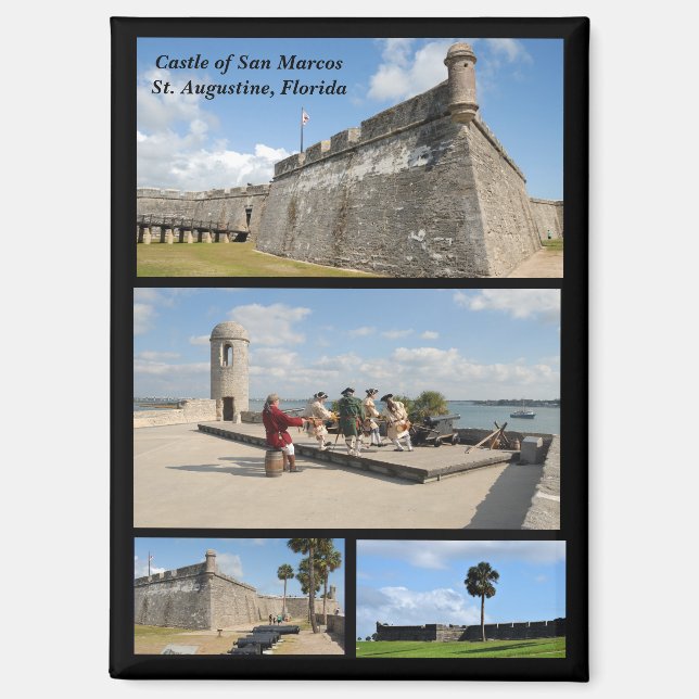 Castle of San Marcos Magnet (Front)