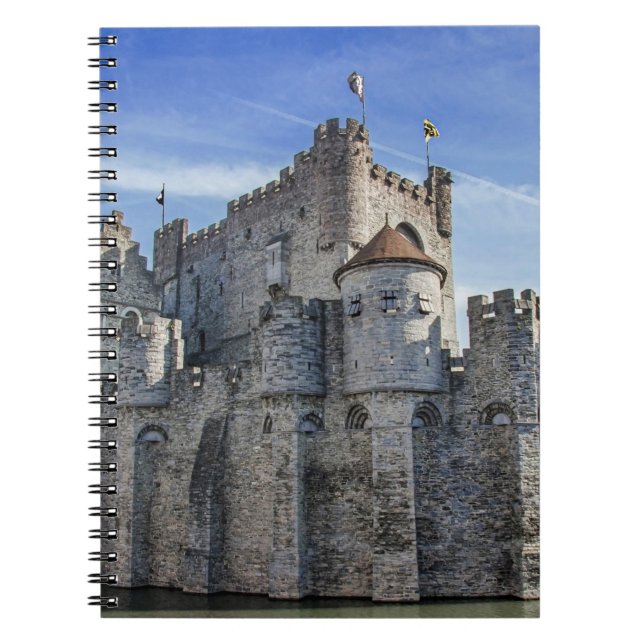 Castle of the Counts in Ghent Notebook (Front)