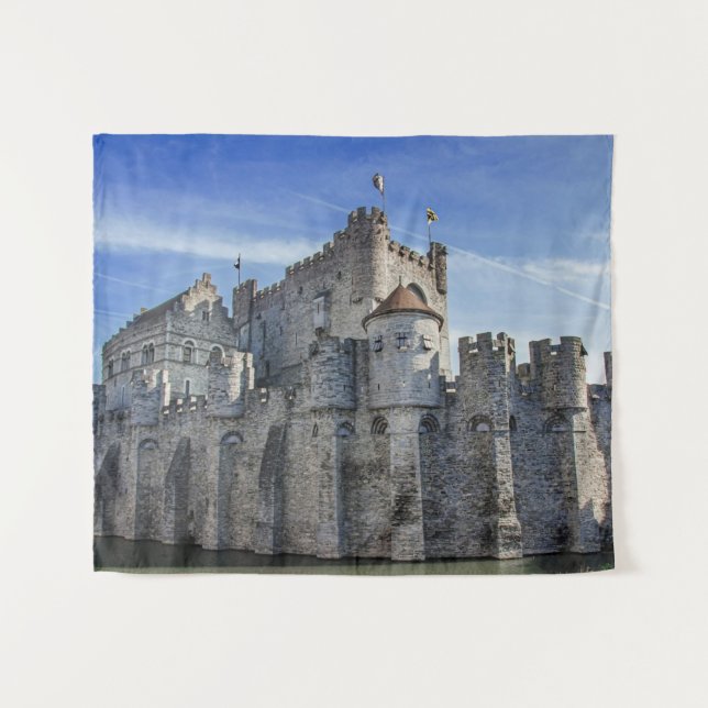 Castle of the Counts in Ghent Tapestry (Front (Horizontal))