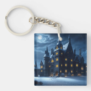 Castle of the Hollow Cold Night Keychain