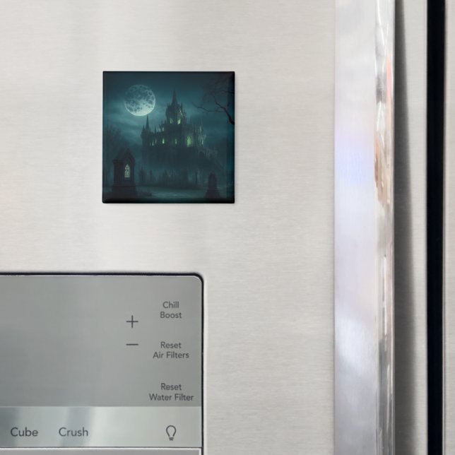 Castle of the Necromancer's Experiment Magnet (In Situ (Fridge))