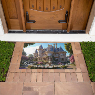 Castle of Victorian Splendour Doormat