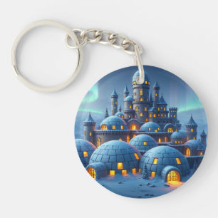 Castle of Winter Hearth Keychain