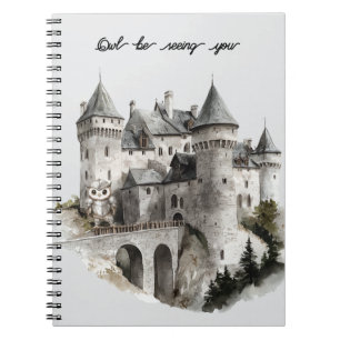 Castle Owl Be Seeing You Notebook