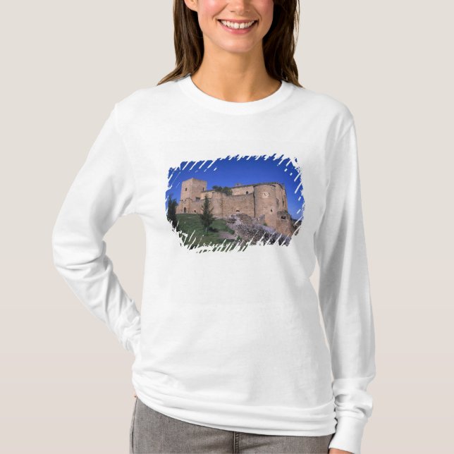 Castle Pedraza, Castile Leon, Spain T-Shirt (Front)