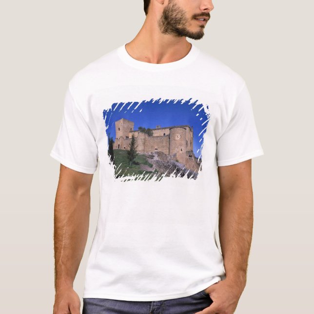 Castle Pedraza, Castile Leon, Spain T-Shirt (Front)