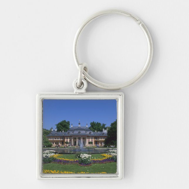 Castle Pillnitz, Dresden, Saxony, Germany Keychain (Front)